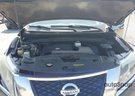 2014 Nissan Pathfinder Platinum z USA, uszkodzony, nr VIN 5N1AR2MMXEC691638